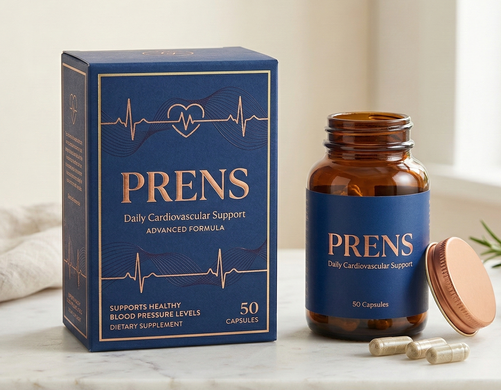 Prens – doplněk stravy od Darsivo.Eu, 50 kapslí pro podporu cévního systému